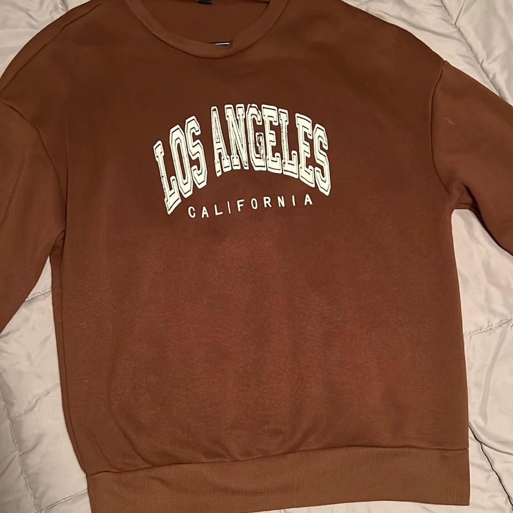 drop shoulder graphic sweatshirt